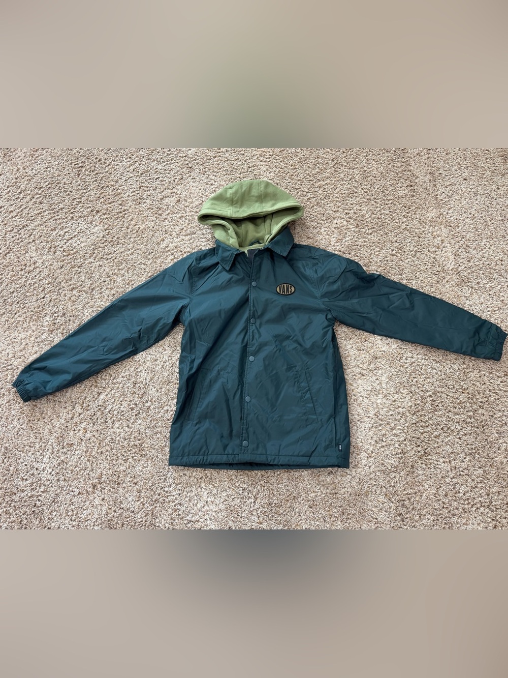 Vans Hooded Windbreaker Jacket. Like new.